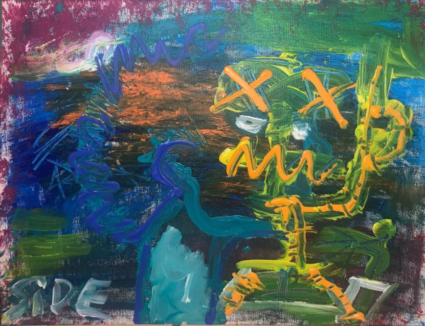 peinture de le grunwalski : side